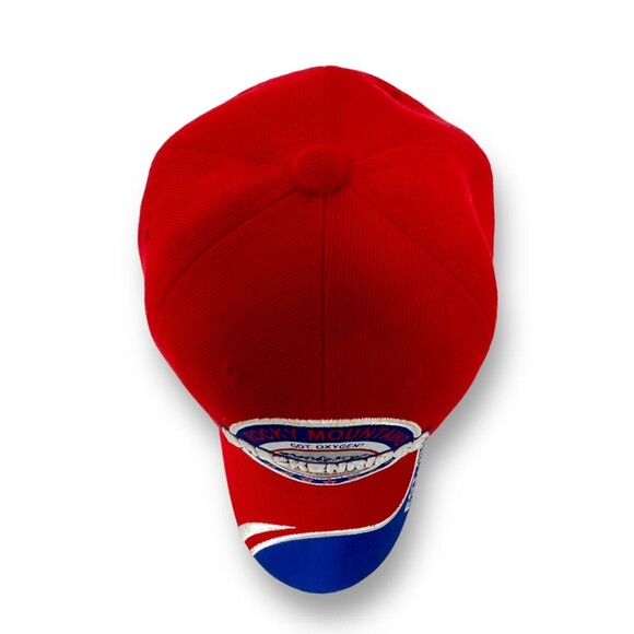 Big Bear Rocky Mountains Breckernridge Red/ Blue Hat - Picture 6 of 6